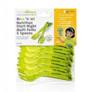 Children's Cutlery Set (Pack 6 Spoons & Forks each) from Precise Portions